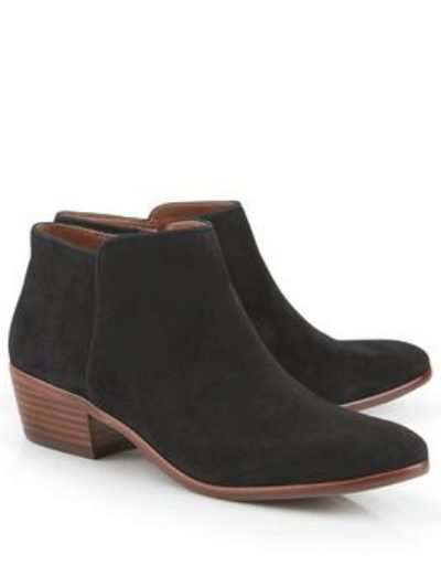 Sam Edelman Petty Suede Heeled Ankle Boots